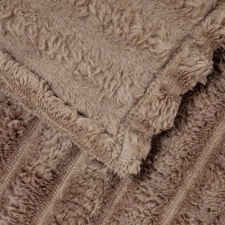 vidaXL Wohndecken 6 Stk. Kamel 150 x 130 cm 2.85 Fleece 42016869 – Bild 6