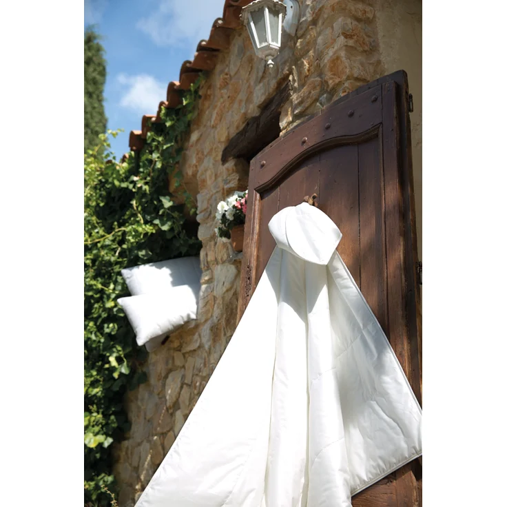 Sommerbett CENTA-STAR SUMMER BREEZE BL 135x200 cm weiß Bettdecke – Bild 3