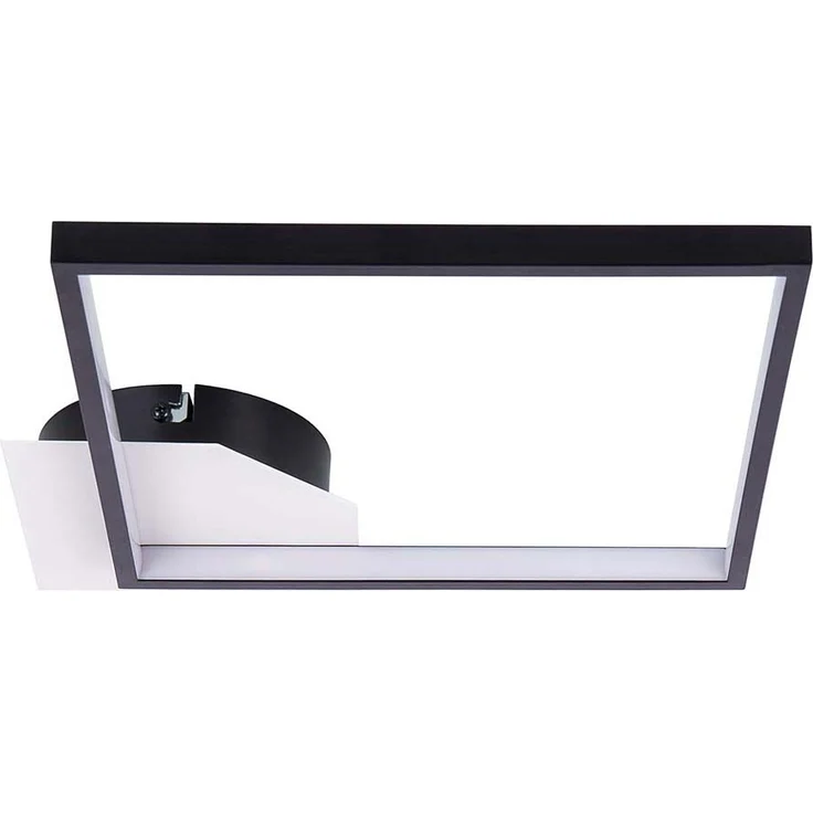 LED Deckenleuchte, Metall, schwarz, L 29 cm – Bild 5