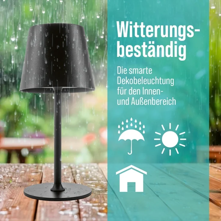 EASYmaxx LED-Tischlampe Touch 2W schwarz mit USB-C Anschluss – Bild 4