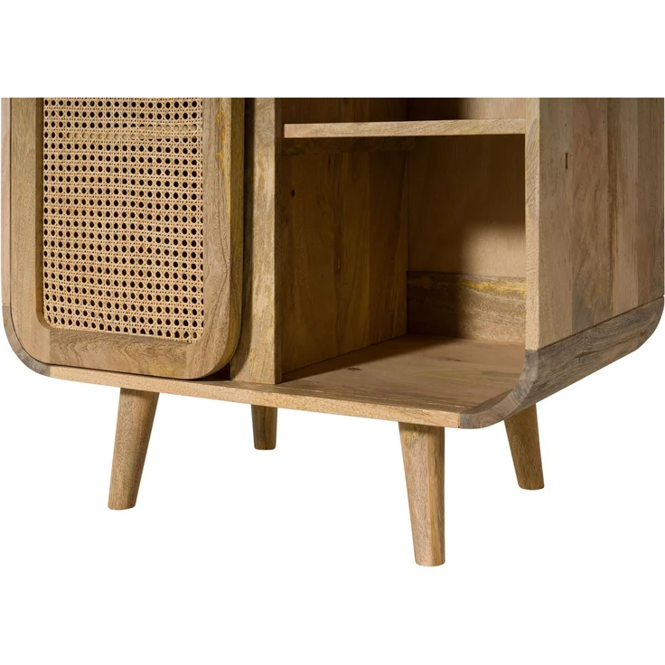 Schrank Mango 70 x 40 x 200 natur lackiert VALENCIA #115 – Bild 6