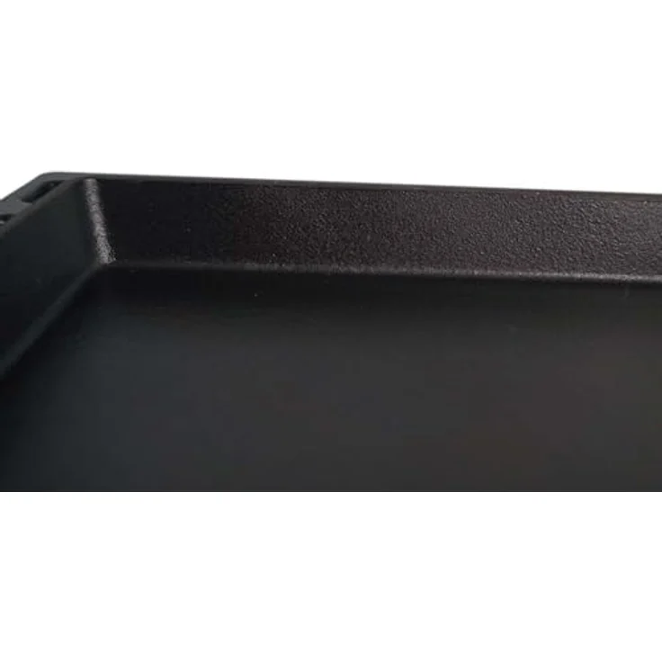 SANTOS Gusseisen-Einsatzpfanne für SANTOS S-Serie Gasgrills, emaillierte Plancha, 4 cm, Grillpfanne mit Antihaft-Effekt – Bild 4