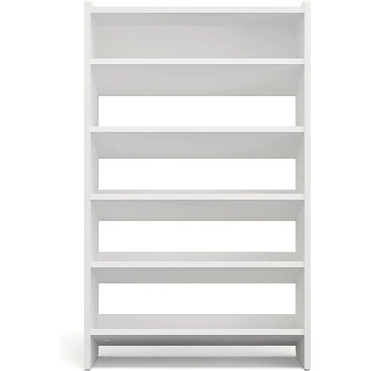 KOMTO Schuhregal Elexis 5 Schmal - Schuhablage Flur mit 5 Ebenen Offener Schuhschrank, Schuhschrank Schuh Organizer Platzsparend, 60 x 25 x 98 cm – Bild 4