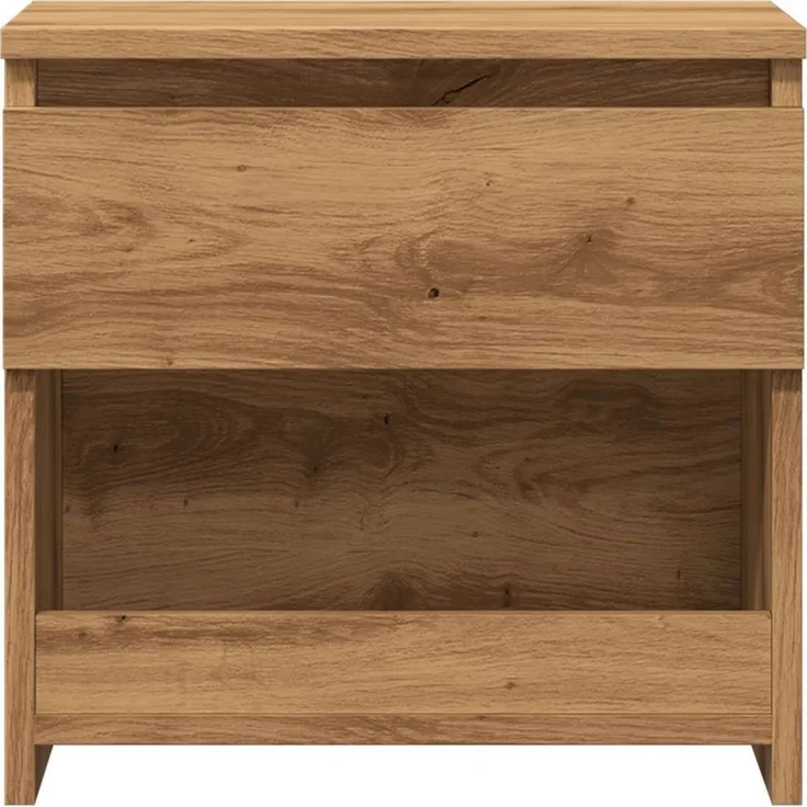 vidaXL Nachttisch Artisan-Eiche 40x30x39 cm Holzwerkstoff 856408 – Bild 3