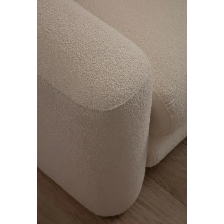 Ohrensessel, 'Lily', 73 x 97 x 98, Creme – Bild 3