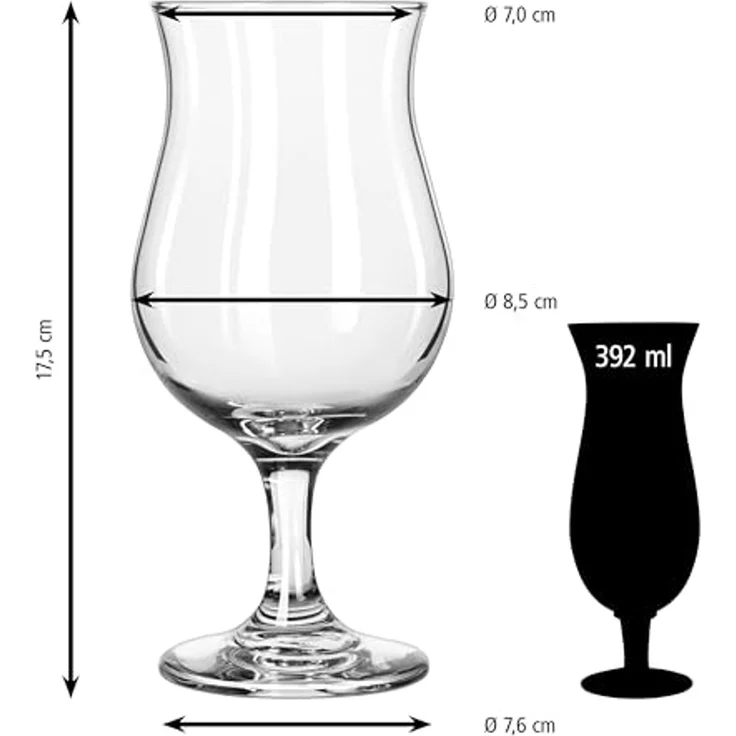 LIBBEY Cocktailglas Libbey Poco Grande Glas 12er Set -EMBASSY-, 12-tlg, Glas, hochwertig verarbeitet, im modernen Design – Bild 3