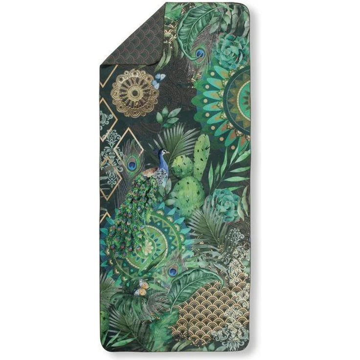 HIP Mikrofaser Strandtuch Liegetuch 50 X 100 cm Botalia grün – Bild 3