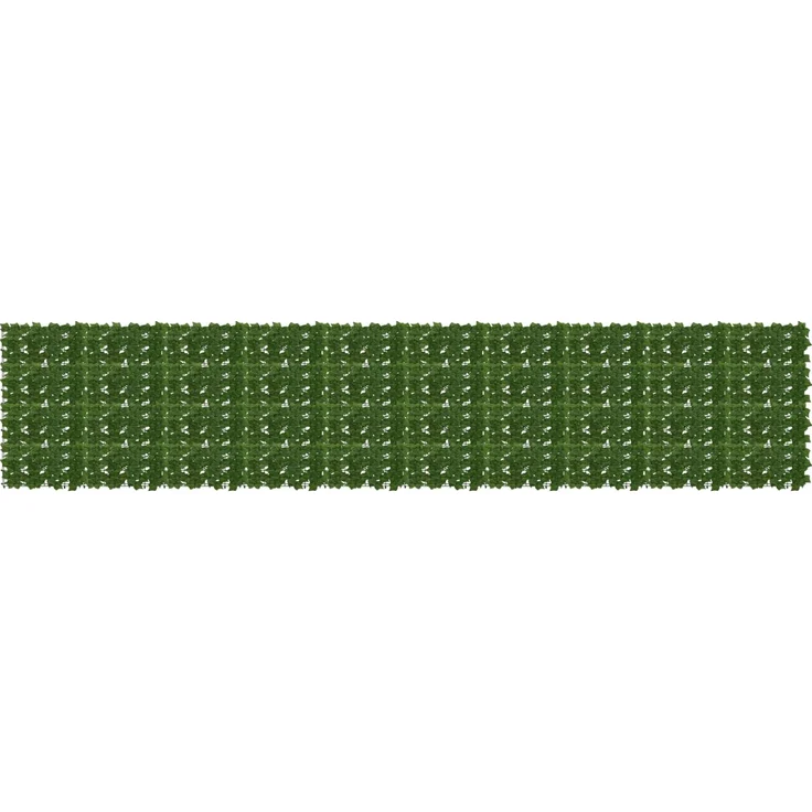 vidaXL Balkonsichtschutz mit Blättern Grün 500 x 100 cm 42040660 – Bild 1