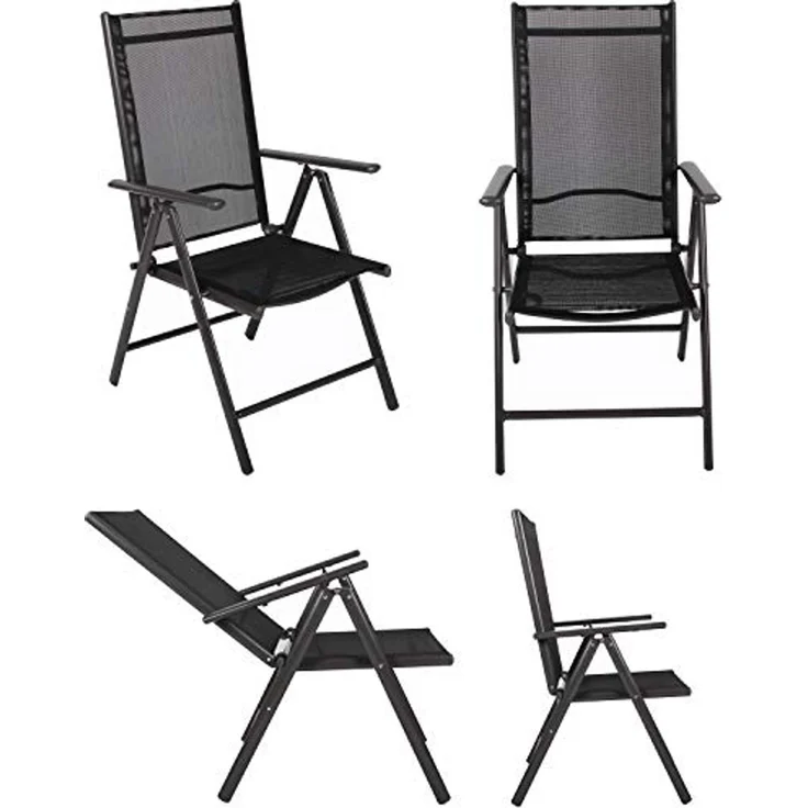 VCM Gartenmöbel-Set Miami 917332 Anthrazit H. 105 x B. 189 x T. 90 cm – Bild 2