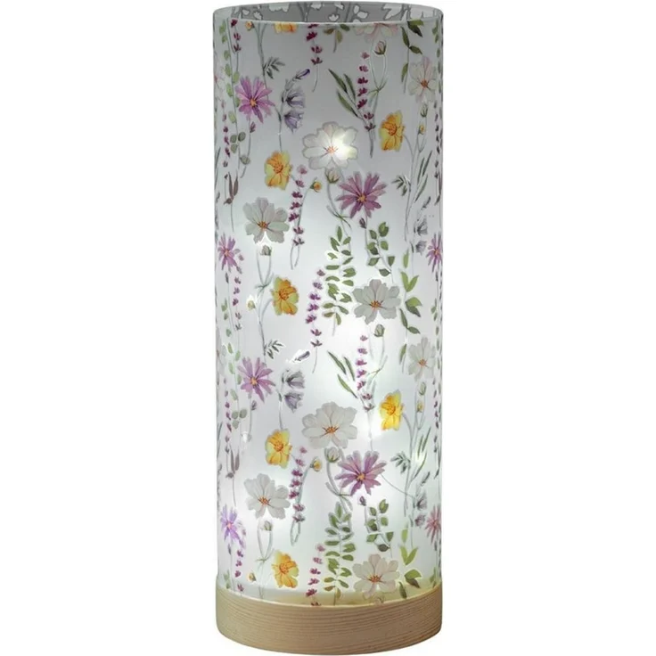 formano Tischleuchte Streublumen, LED, mit Timerfunktion, Mehrfarbig, Blumen, H: 25cm – Bild 1