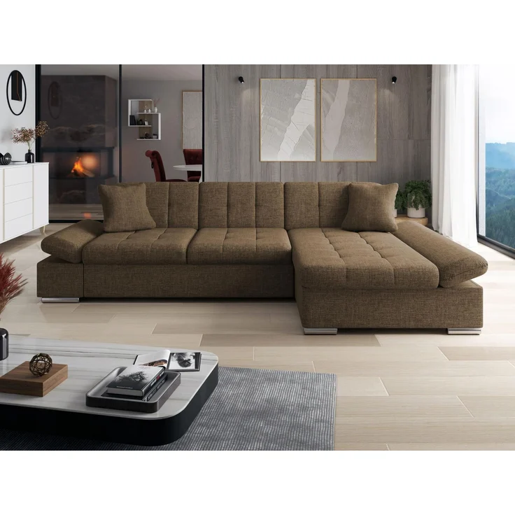 Ecksofa Montana (Farbe: Lux 03, Seite: Rechts) – Bild 3