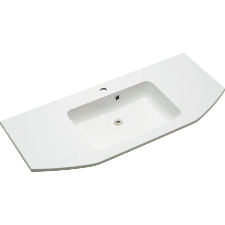 Saphir Badmöbel-Set Quickset 327 2-teilig, Waschplatz und LED-Spiegelschrank, (Set, 2-St), Anthrazit Hochglanz, inkl. Türdämpfer, 5 Türen, 1 Klappe, 1 Schublade – Bild 3