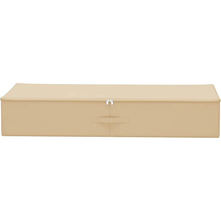 vidaXL Aufbewahrungsbox 6 stk. Vliesstoff 100 x 50 x 18 cm 90 l Creme 42024621 – Bild 3
