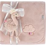 Fehn Kuscheldecke 100x75 cm Flamingo Lazy, Crazy & Pink Rose