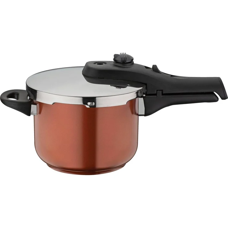 GSW Schnellkochtopf System RAPID, Edelstahl 18/8 (1-tlg), zwei Garstufen, Induktion, Ø 18 cm, Inh. 3,2 L (Randvoll) – Bild 1