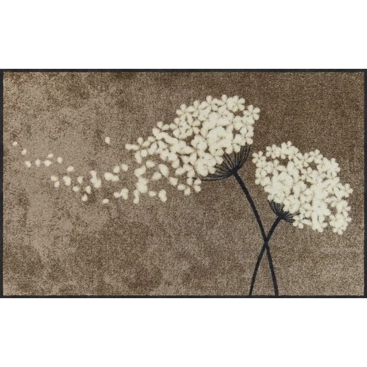 Salonloewe Läufer Wishfull Blossom taupe SLD2738 075x120, Eingangsmatte groß, Höhe: 750 mm – Bild 4