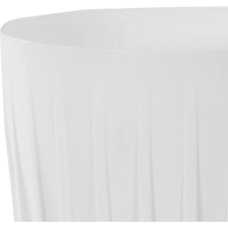 SIENA GARDEN Pflanzgefäß PALMA weiß 30 cm Kunststoff, 30 x 30 x 35,6 cm – Bild 2