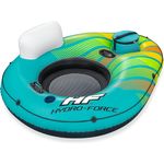 Hydro-Force™ Alpine Schwimmring mit Rückenlehne & Kühltasche 169 x 137 cm