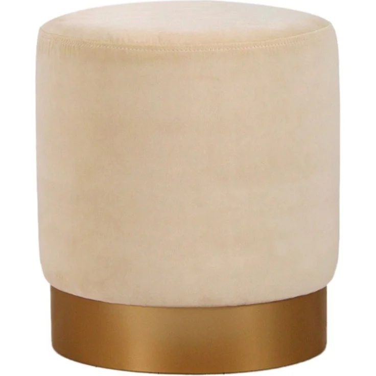 Hanah Home 'Memfis - Cream' Pouffe, Creme, 40 x 45 x 40 cm – Bild 6