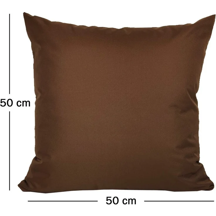 JACK Kissenbezüge 2er Set 50x50cm Outdoor Wasserfest, (2 Stück), 2x Kissenhülle, strapazierfähig, wasserabweisend, Innen & Außen – Bild 4