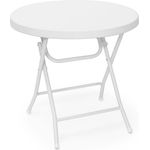 Relaxdays Gartentisch klappbar BASTIAN, 74 x 80 x 80 cm