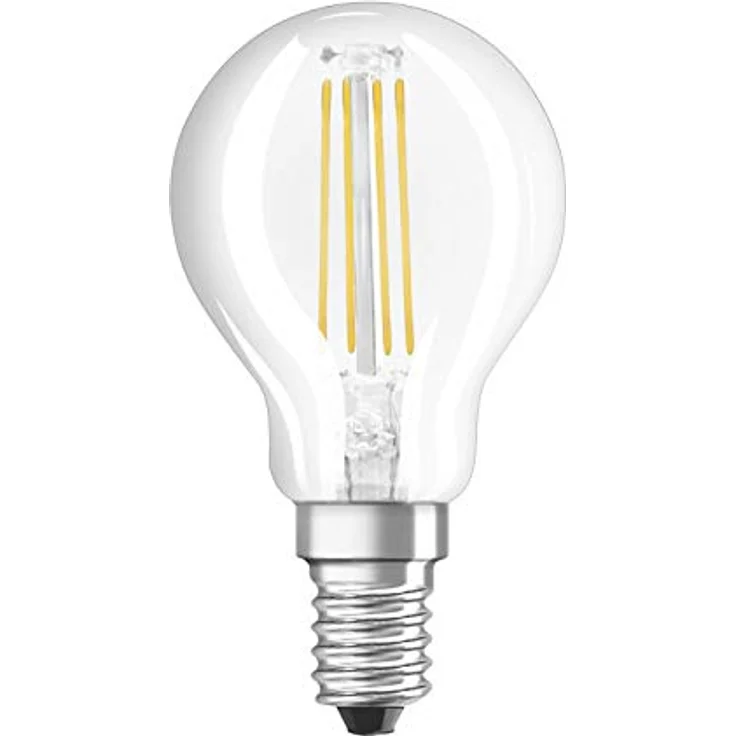 OSRAM LED-Lampe E14 P40 4W Filament warmweiß, 470lm, 5er Pack, nicht dimmbar – Bild 2