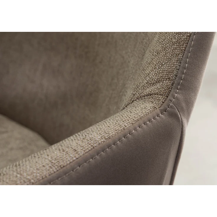 Drehstuhl Wildeiche 56x60x87 taupe TACOMA #12 – Bild 7