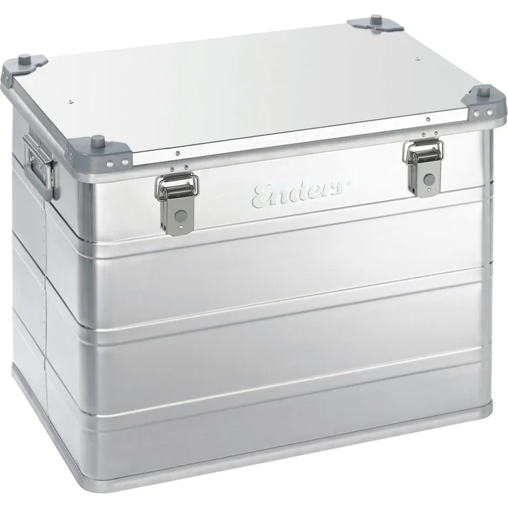 Enders® Aufbewahrungsbox Vancouver S, Aluminium, BxTxH: 66x44,5x51 cm, 123 Liter – Bild 1