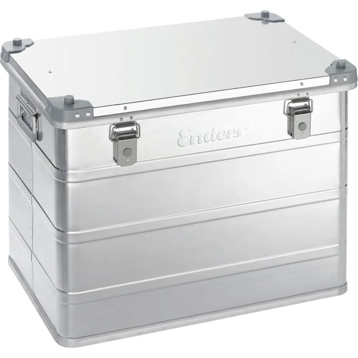 Enders® Aufbewahrungsbox Vancouver S, Aluminium, BxTxH: 66x44,5x51 cm, 123 Liter
