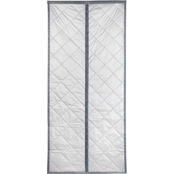 Maximex Türvorhang Wärmeschutz 2in1 (1 St), Klettband, verdunkelnd, Polyester, 90x200 cm, Thermo-Vorhang, reflektierende Außenseite, blickdicht – Bild 4