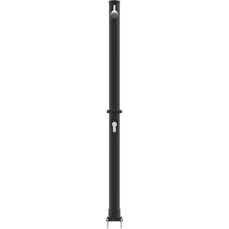 vidaXL Außen Solardusche Schwarz 217 cm PVC und Aluminium 42003407 – Bild 6
