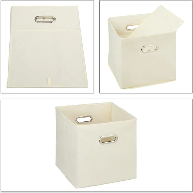 Aufbewahrungsbox Stoff 2er Set – Bild 6