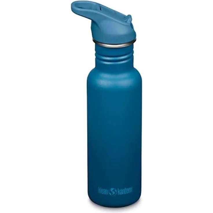 Klean Kanteen Trinkflasche Klean Kanteen Trinkflasche Classic 532ml Flip Cap Corsair Dunkelblau