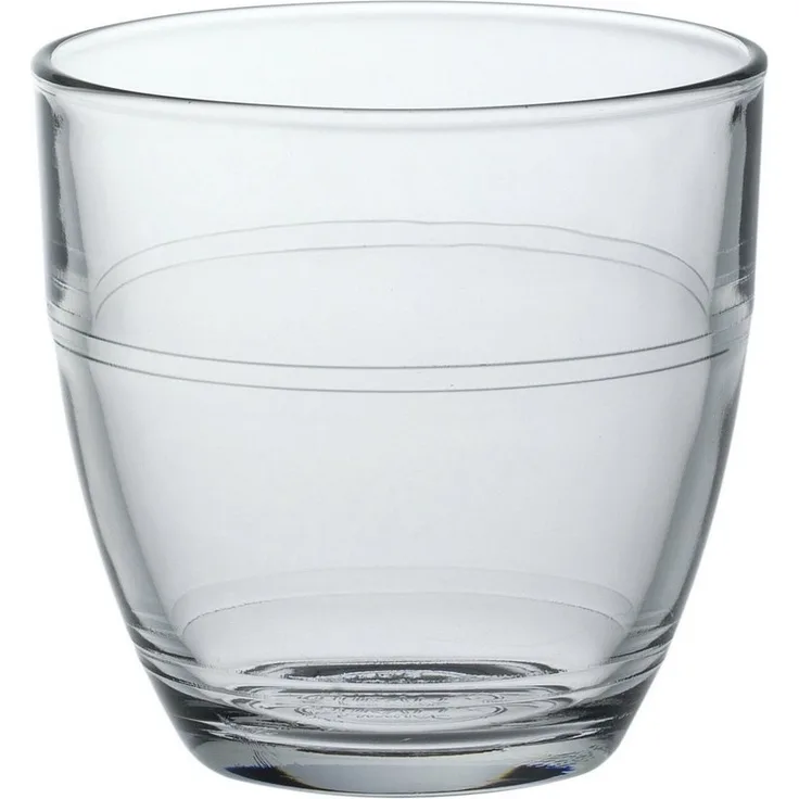 Duralex Tumbler-Glas Gigogne, Glas gehärtet, Tumbler Trinkglas stapelbar 160ml Glas gehärtet transparent 6 Stück