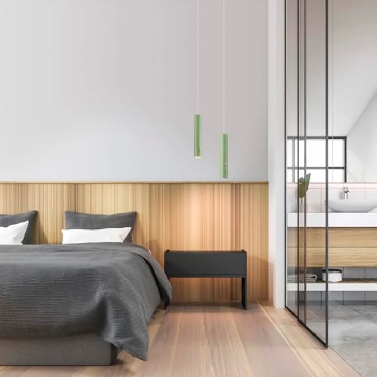 Just Light Attach, LED Akku-Pendelleuchte in Weiß, 300 lm, USB-Ladung, 3 Helligkeitsstufen, verstellbare Höhe – Bild 2