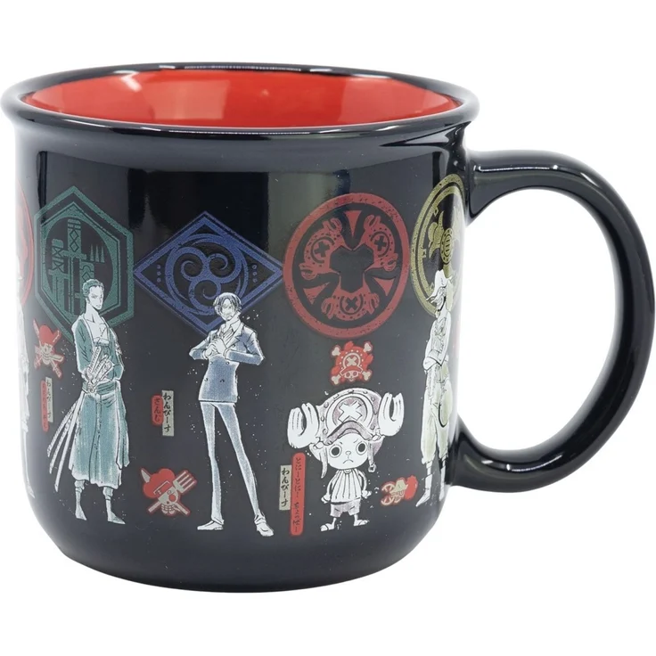 One Piece Anime Tasse 400 ml Keramik Frühstücksbecher mit Geschenkbox – Bild 2