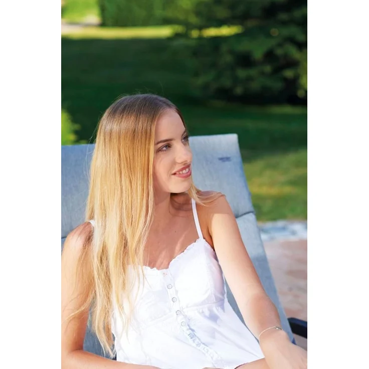 Sieger 5550 4912 Relax-Auflage Schaum / Vlies Füllung, Polypropylen Anthrazit 49 x 4 x 164 cm – Bild 2