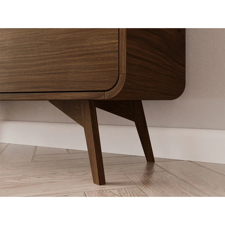 Wohnzimmer-Set Hikavo I (Farbe: Nuss Warmia) – Bild 6