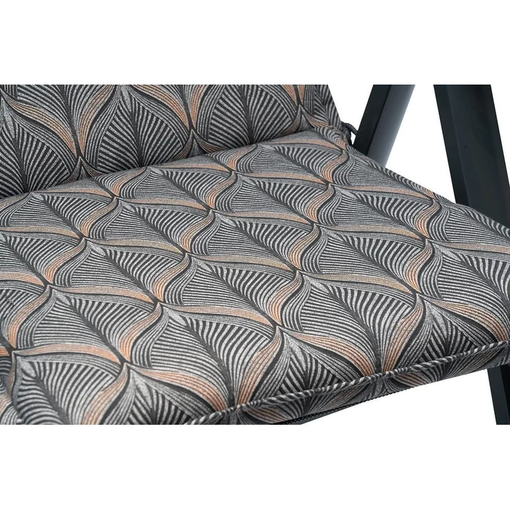 GO-DE Polsterauflage SANDY, B 50 x L 120 cm, Grau, Baumwolle, Polyester, (1 St), für Hochlehner-Stühle – Bild 3