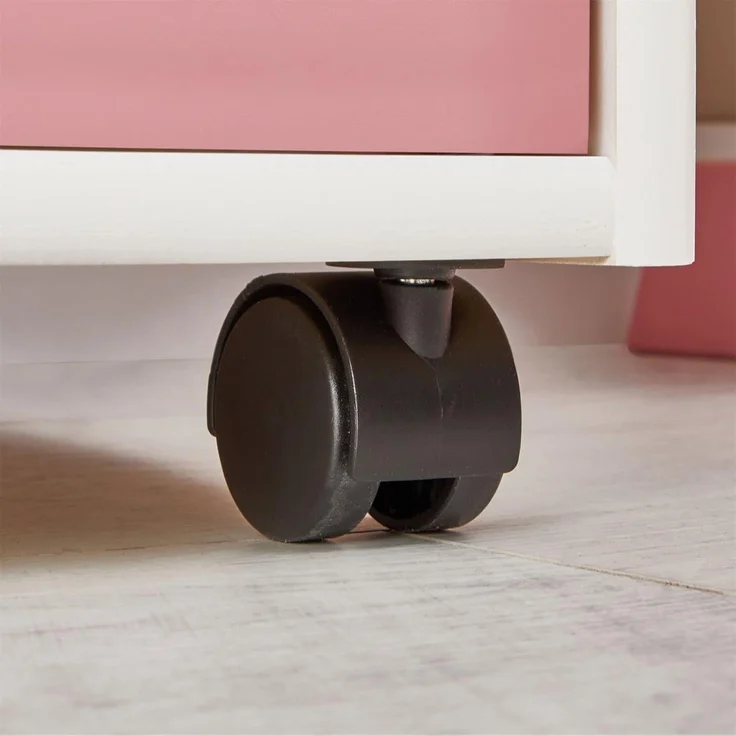 IDIMEX Rollcontainer LAGOS, Rollcontainer Kiefer Bürocontainer Rollwagen Container 5 Schubladen – Bild 6