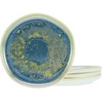 Yuki Grün-blau, Dessertteller 4-tlg (mo)