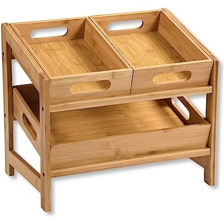 KESPER 5885113 Küchenregal / Ablagefläche aus Bambus