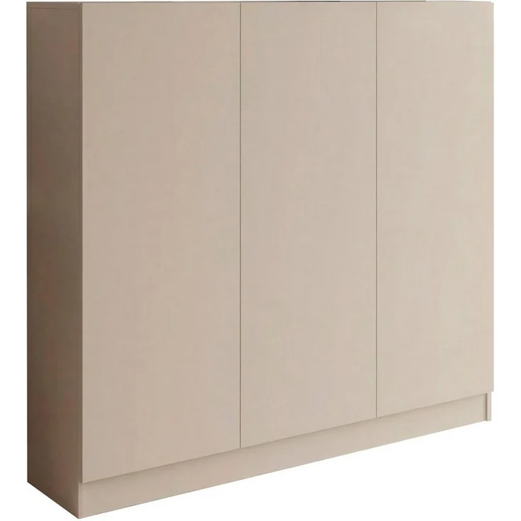 borchardt Möbel Schuhschrank Vaasa, Breite 114 cm, Höhe 120 cm, 12 Fächer viel Stauraum, grifflos mit push-to-open, verstellbare Einlegeböden – Bild 1