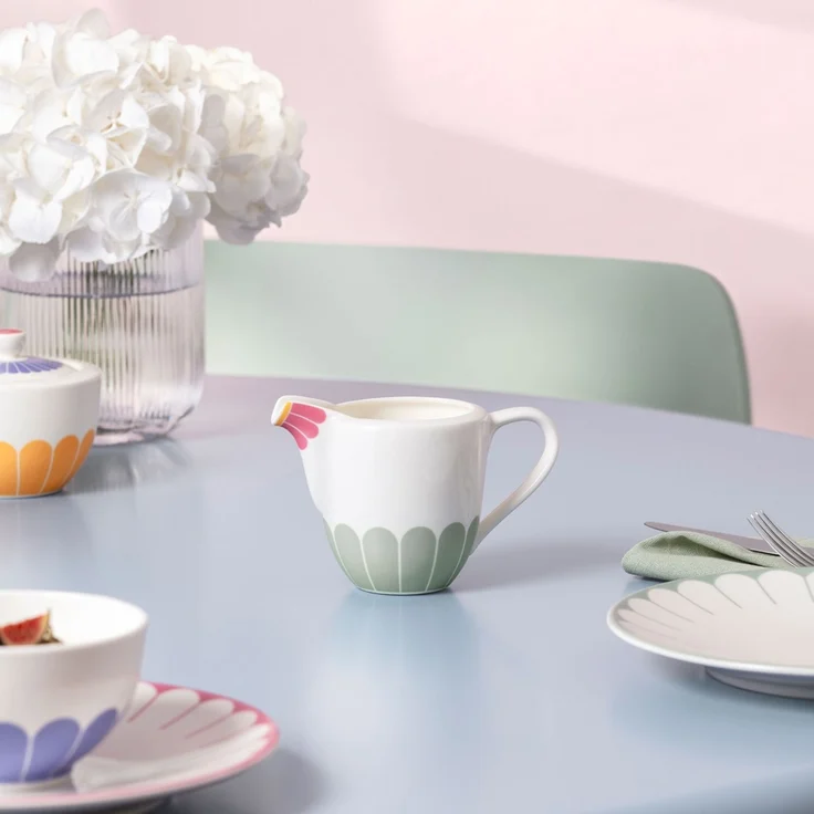 Villeroy & Boch Fleur Couleur Milch- und Zuckerset 2-teilig – Bild 2
