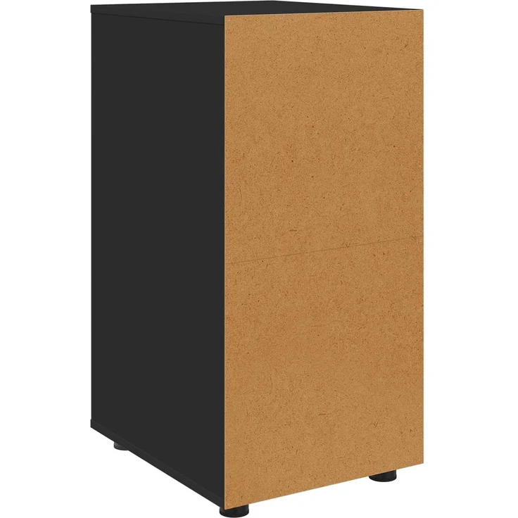 vidaXL Aufbewahrungsschrank 40 x 48 x 81 cm Holzwerkstoff Schwarz 888868 – Bild 10