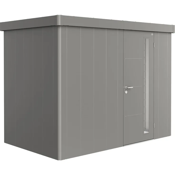 Biohort Gerätehaus Neo, 1C 292 x 180 x 222 (b x t x h) cm, quarzgrau-metallic