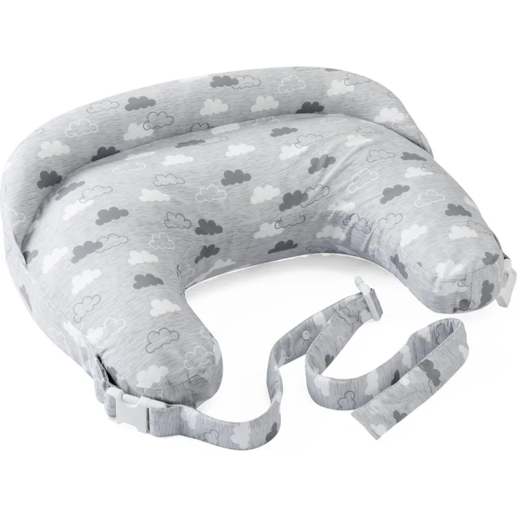 Boppy Deluxe Stillkissen, Brust und Flasche Fütterung Unterstützung, ergonomische Form mit Mutter und Baby zu unterstützen, volle Polsterung, abnehmbar und waschmaschinenfest, 0M +