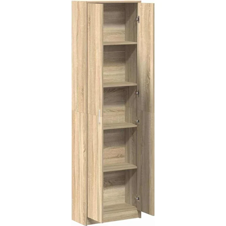vidaXL Kleiderschrank Sonoma-Eiche 55 x 25 x 189 cm 3334010 – Bild 5