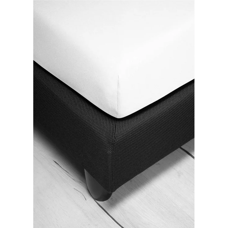 Irisette Frottier-Stretch Betttuch Orion 0009 weiss 100x200 cm 9-10 weiss – Bild 5