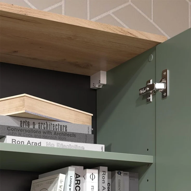 Hängeschrank Wido Grün 60 x 100 cm mit Tür Vicco – Bild 4